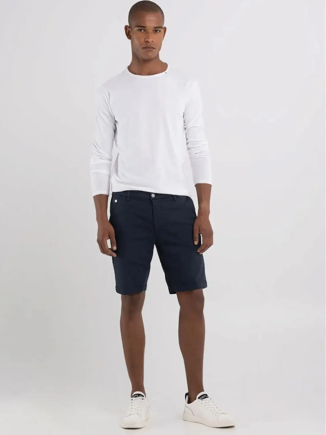 BENNI CHINO SHORTS Blå