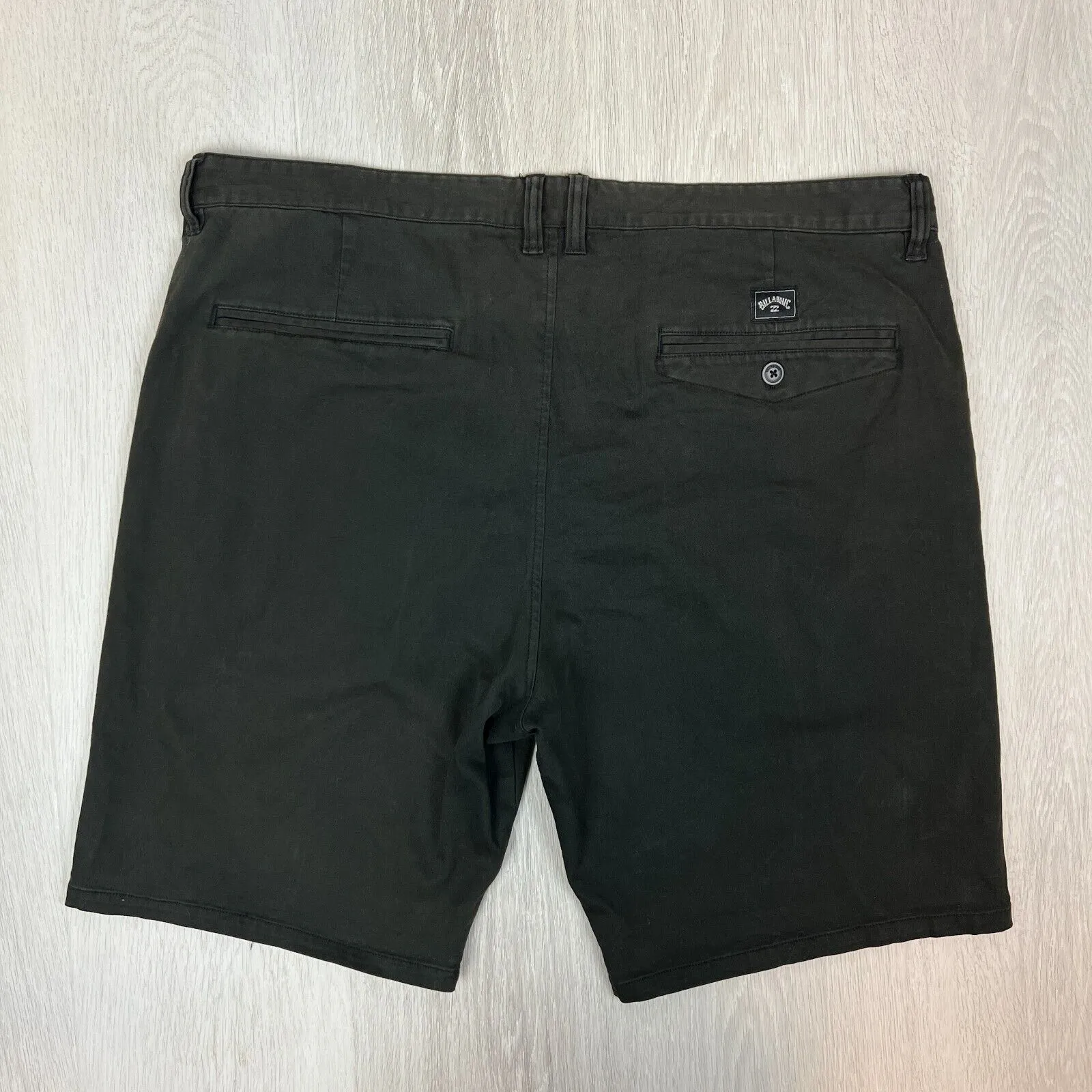 Billabong Mens Black Chino Shorts Size 38