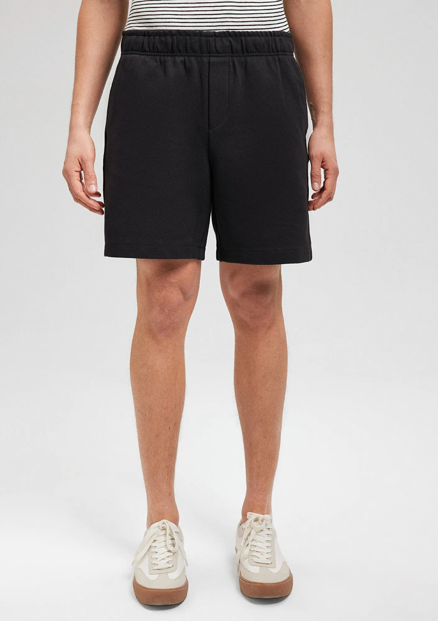 Black Chino Shorts