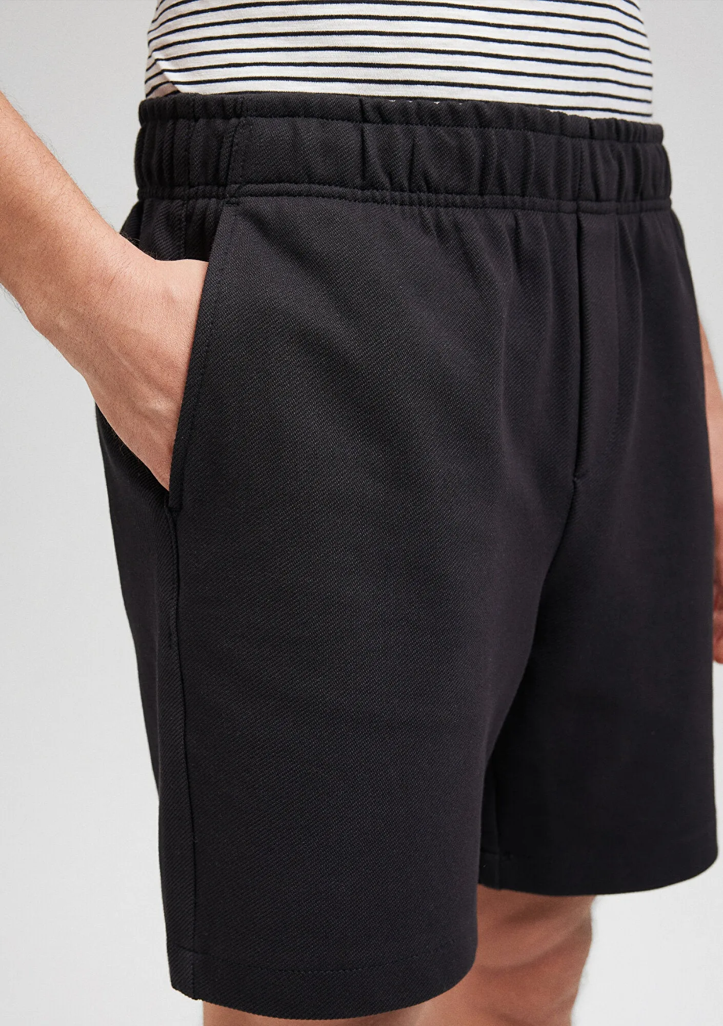 Black Chino Shorts