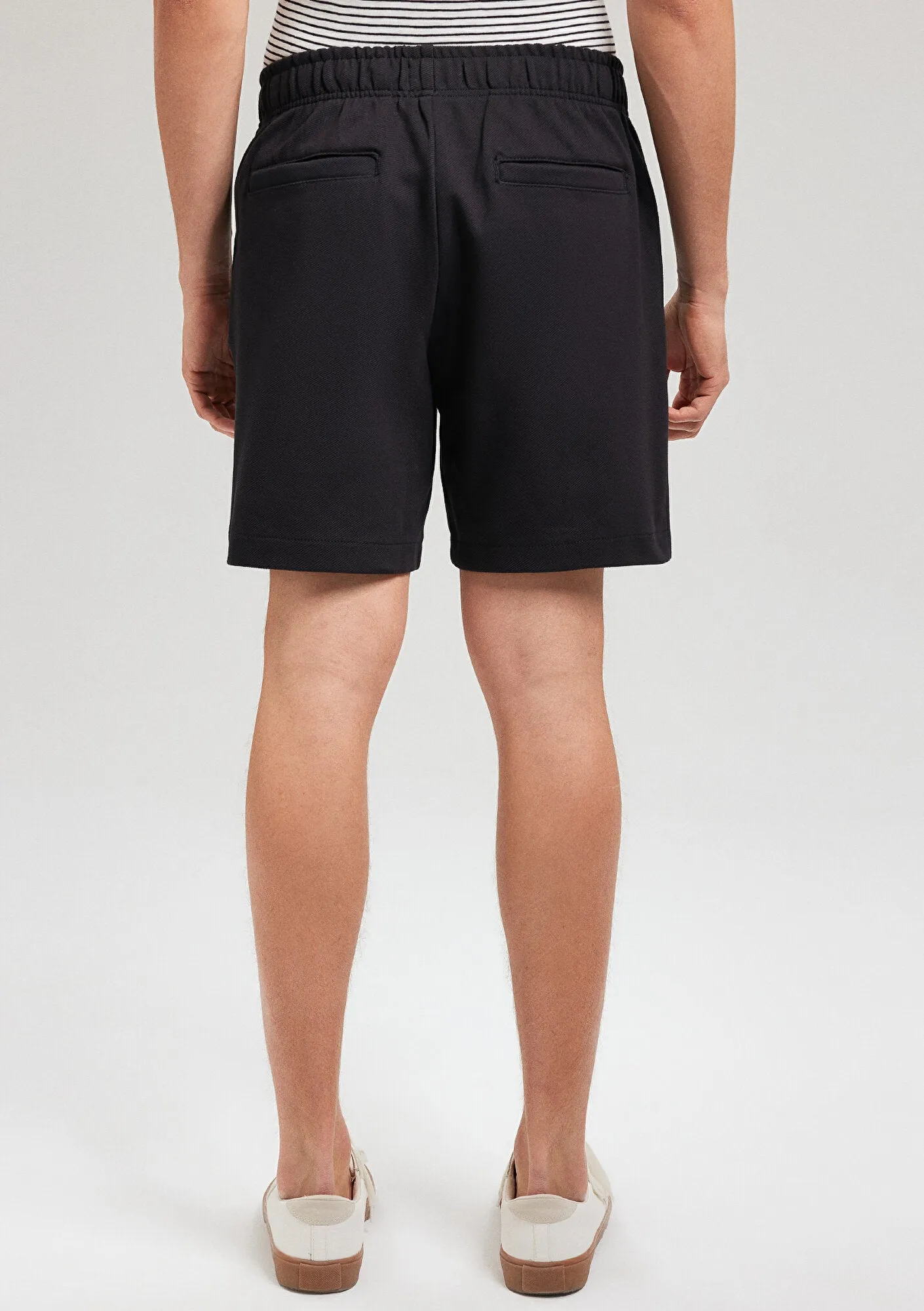 Black Chino Shorts