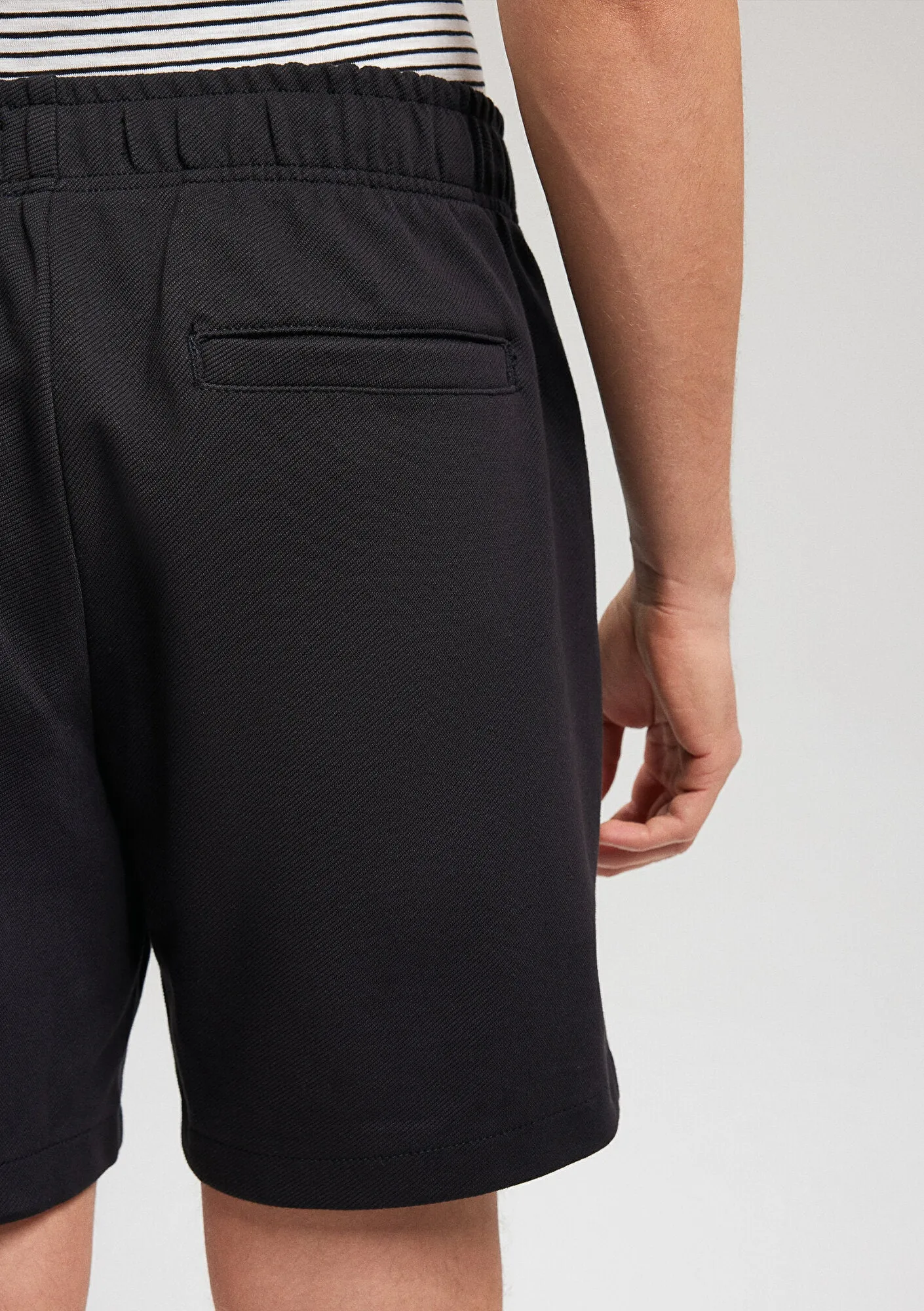 Black Chino Shorts