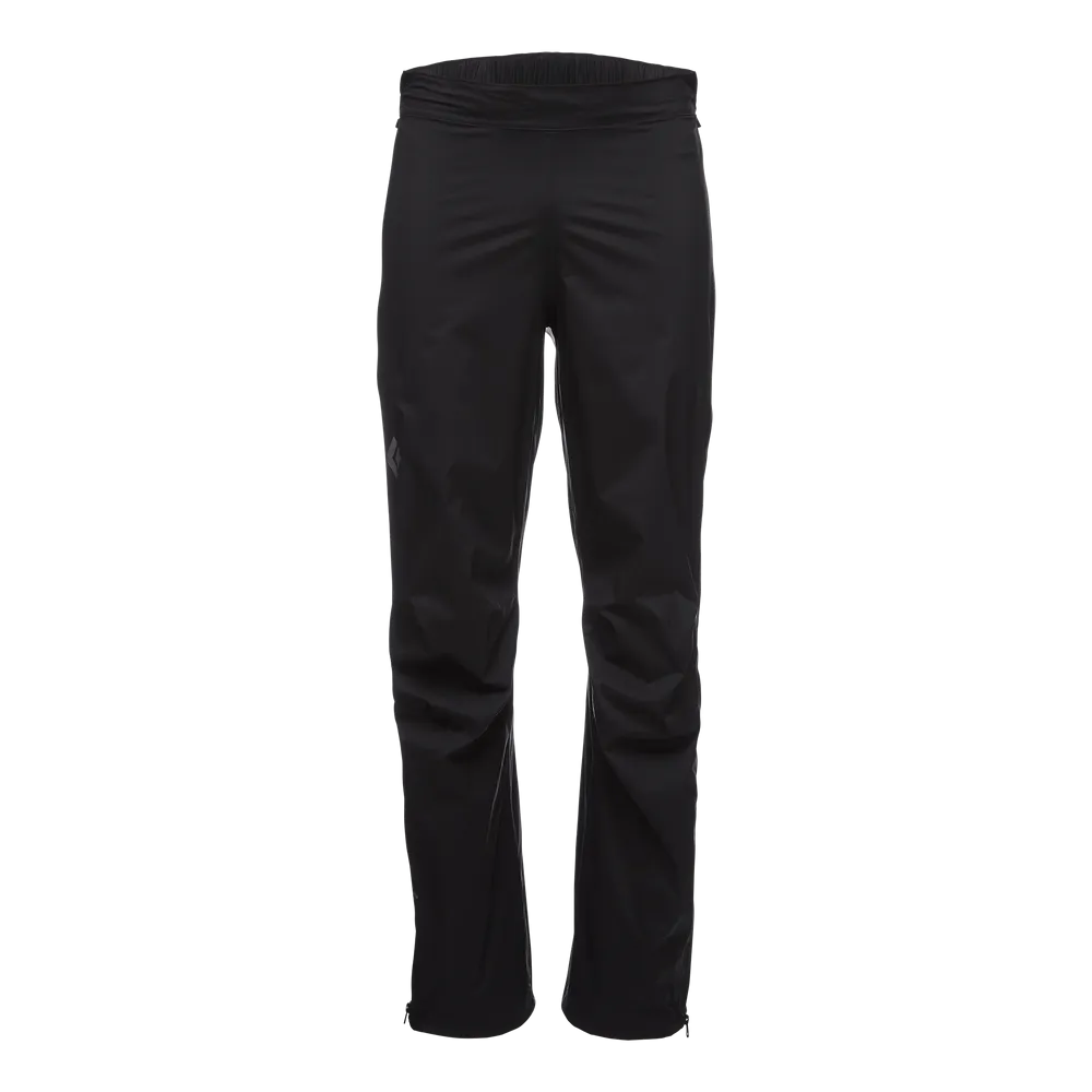 Black Diamond Men's Stormline Stretch Full Zip Rain Pants
