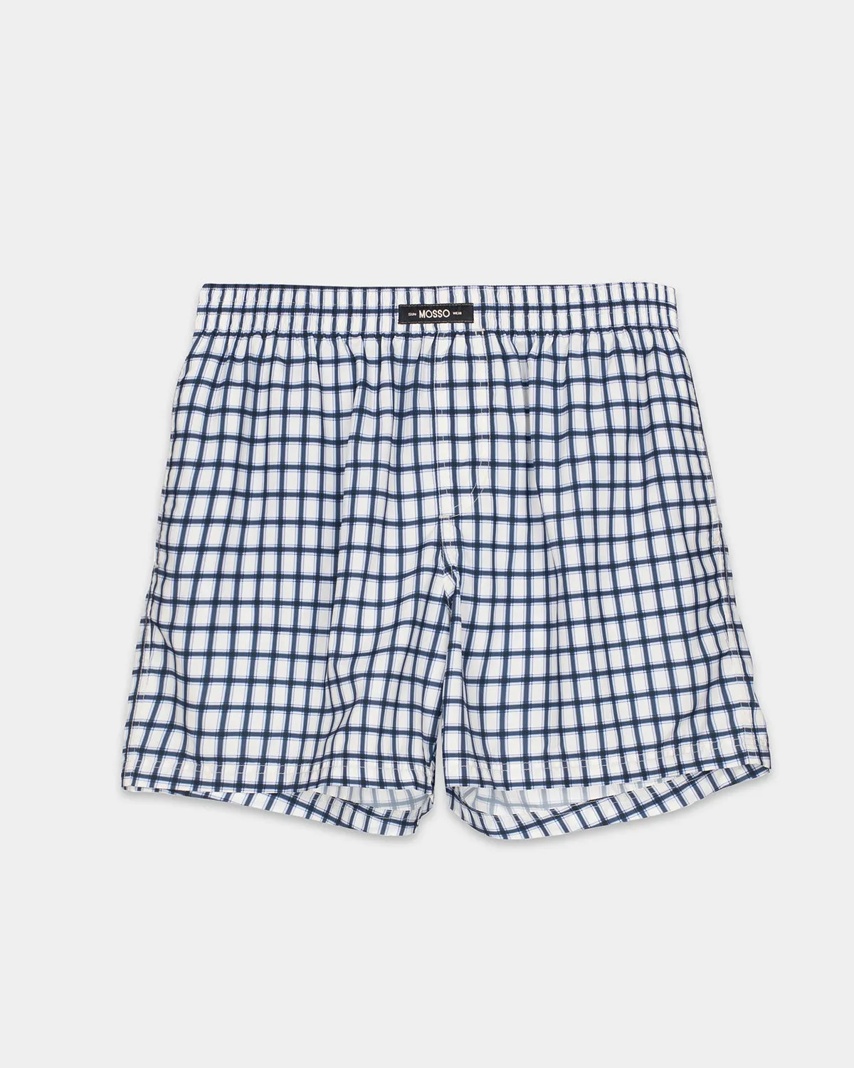 Blue Check Swim Shorts