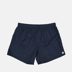 Blue Nylon AC Swim Shorts