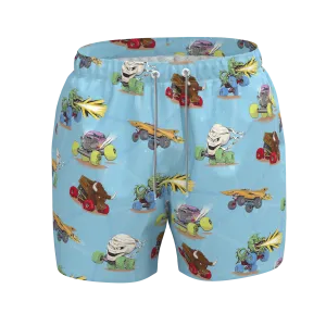 Boardies-  Monster Trucks Swim Trunks