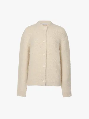 Bobo boucle cardigan - cream