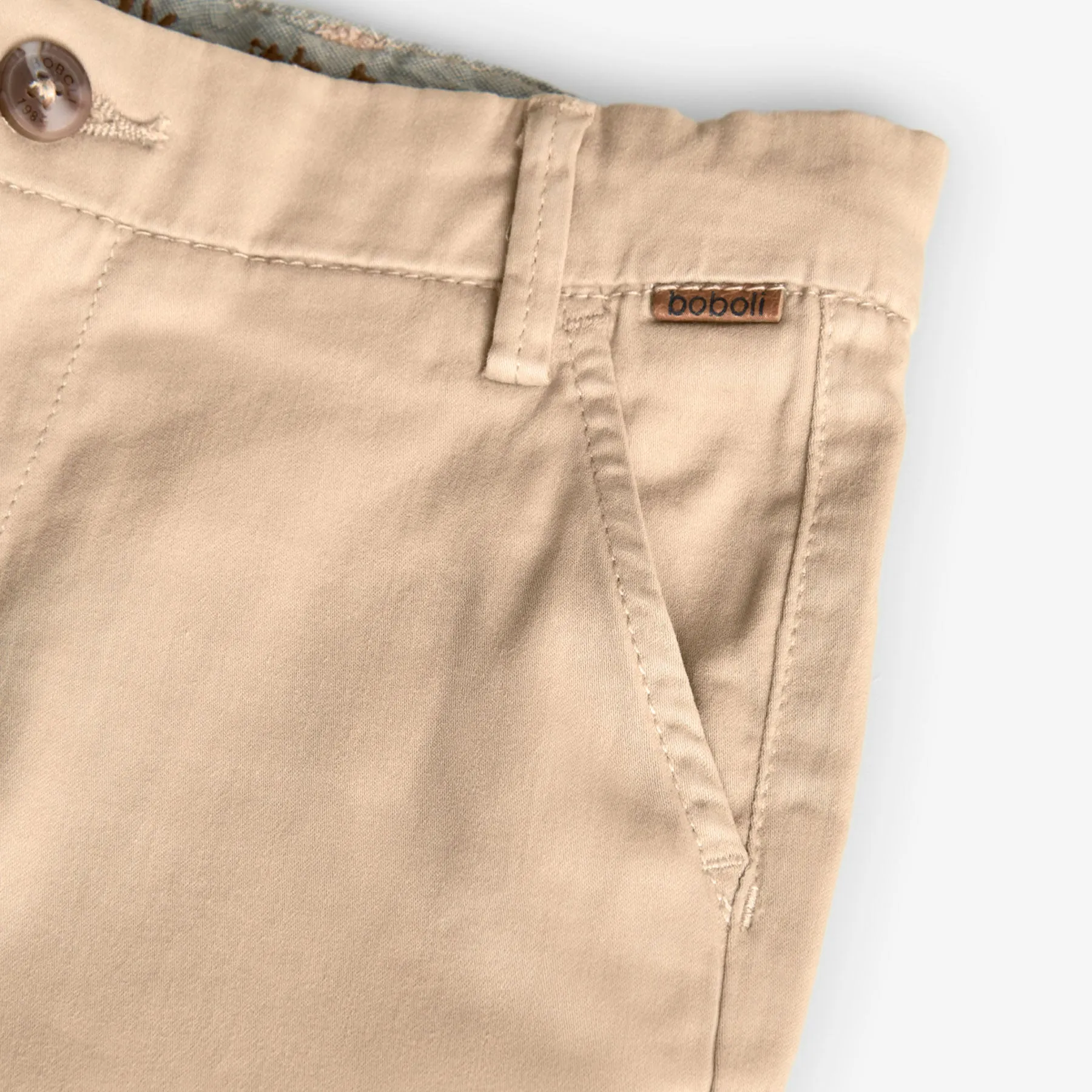 Boboli Beige Chino Shorts