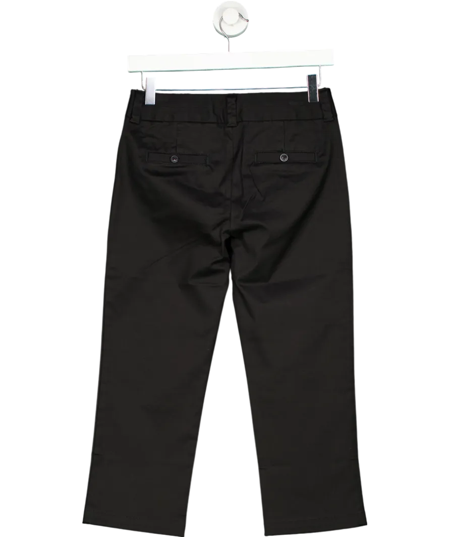 Boden Black Petite Slim Leg cropped Trouser UK 6