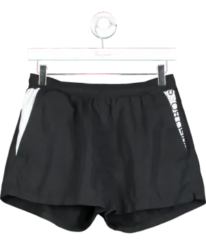 BOSS Black Mooneye Swim Shorts With Side Stripe UK S