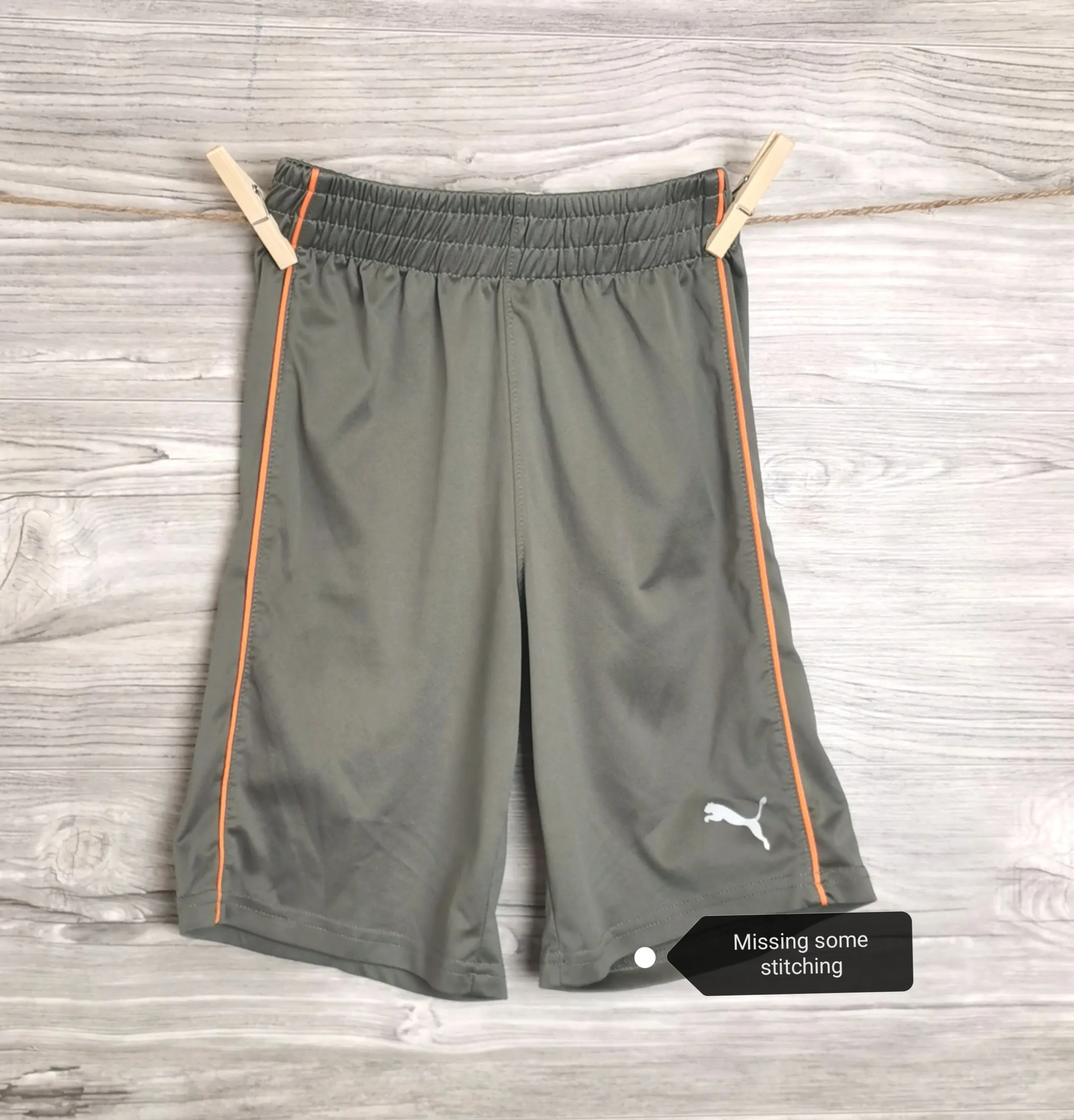 BOY SIZE 8 YEARS - PUMA, Athletic Shorts EUC B3