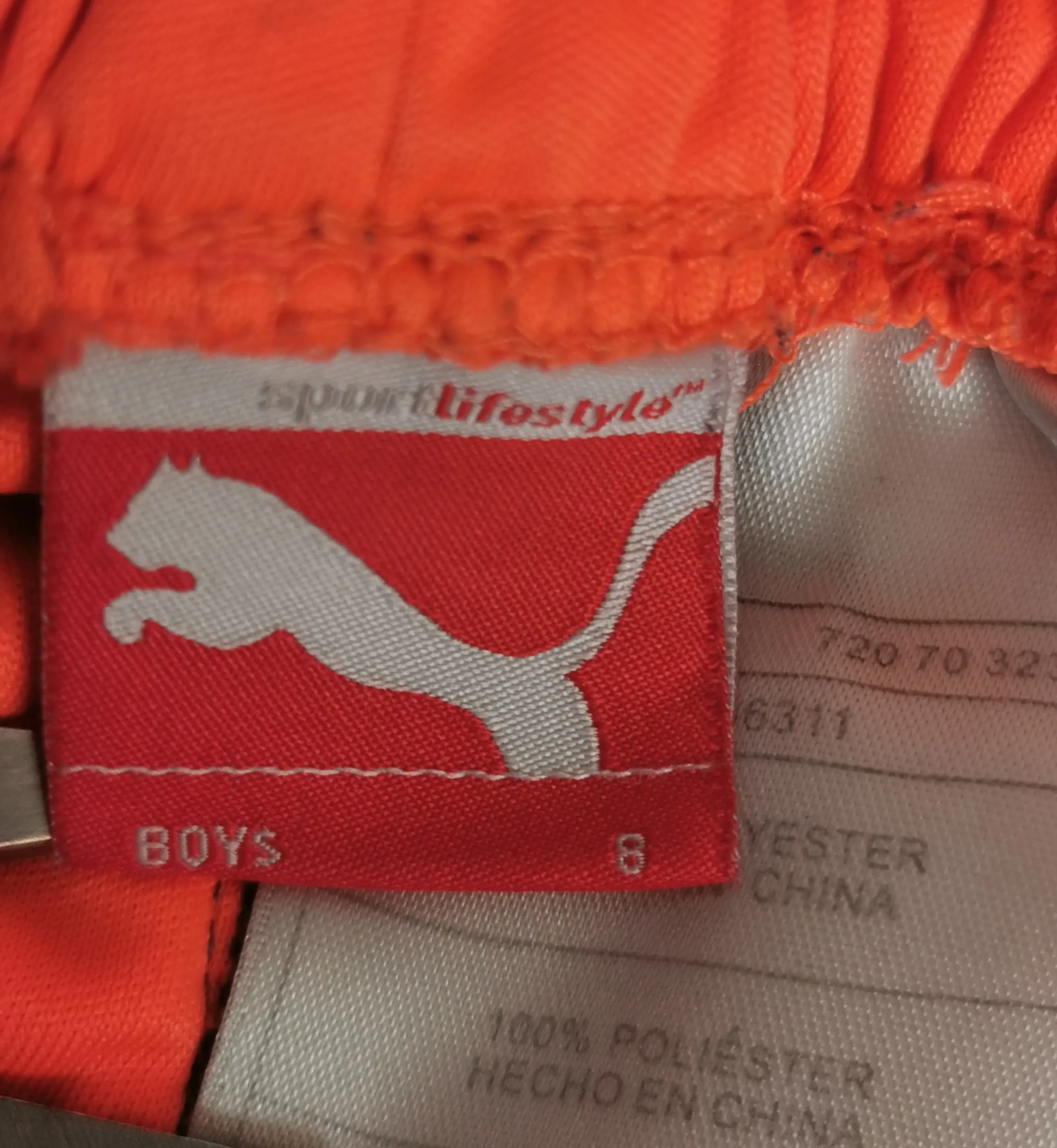 BOY SIZE 8 YEARS - PUMA Athletic Shorts EUC B3