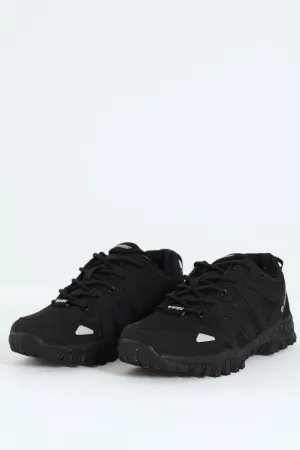 Boys Aries Trail Sneakers - Black