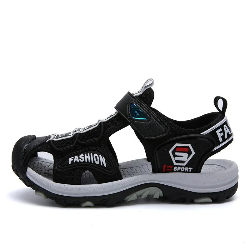 Boys' sandals summer shoes breathable non-slip luxury sports sandals for boys
