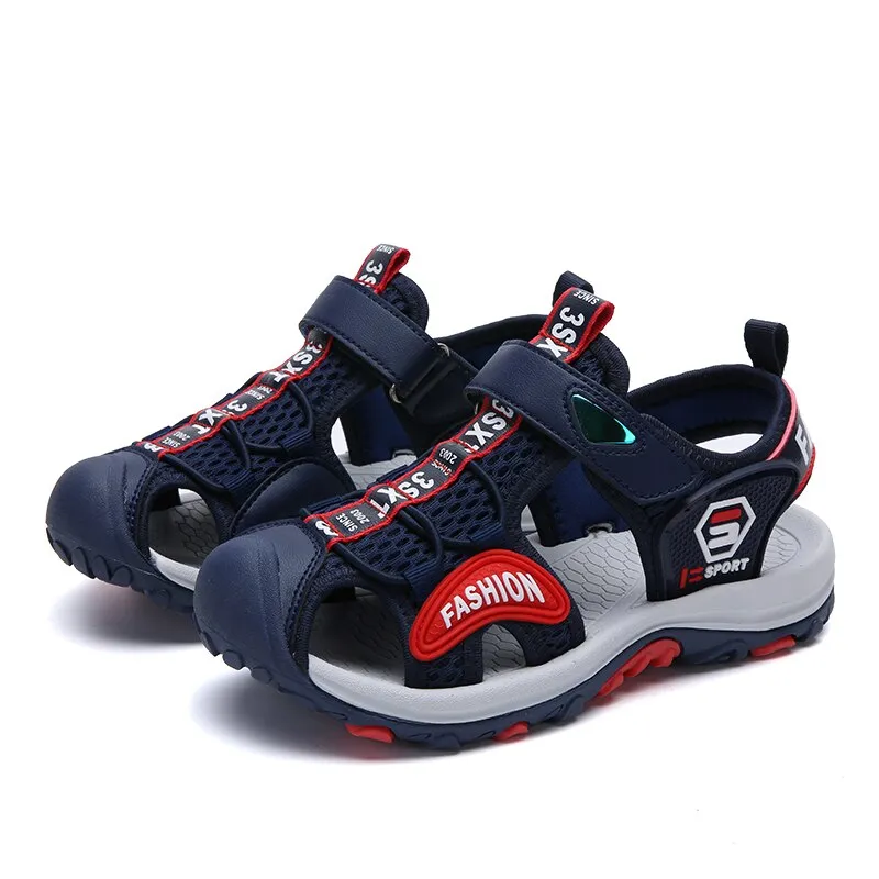 Boys' sandals summer shoes breathable non-slip luxury sports sandals for boys
