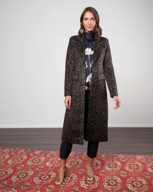 brando coat - dark leopard