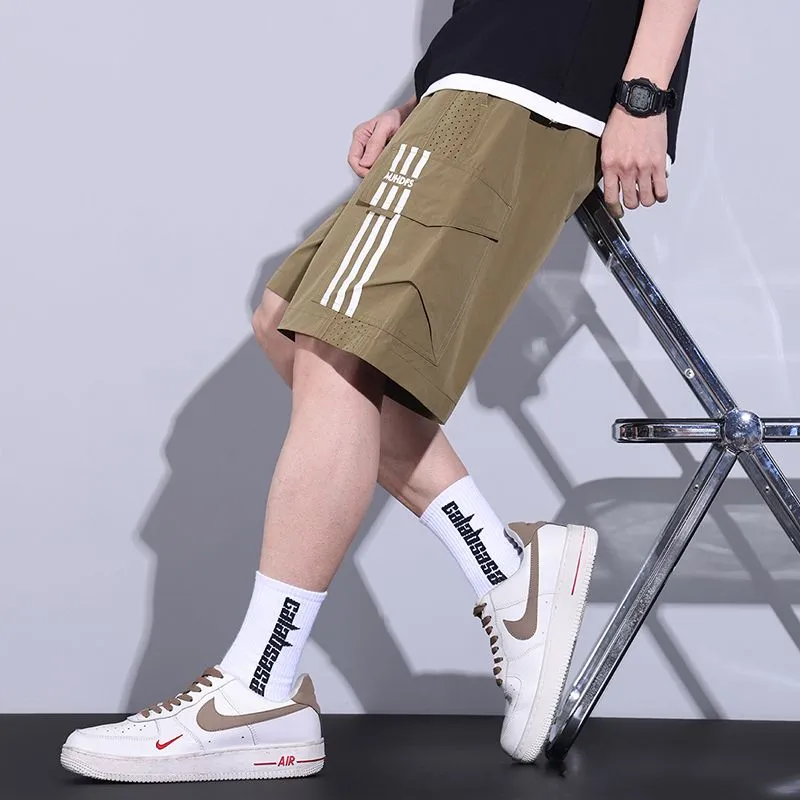 Breathable Quick-Dry Chino Shorts for Men with a Trendy Style