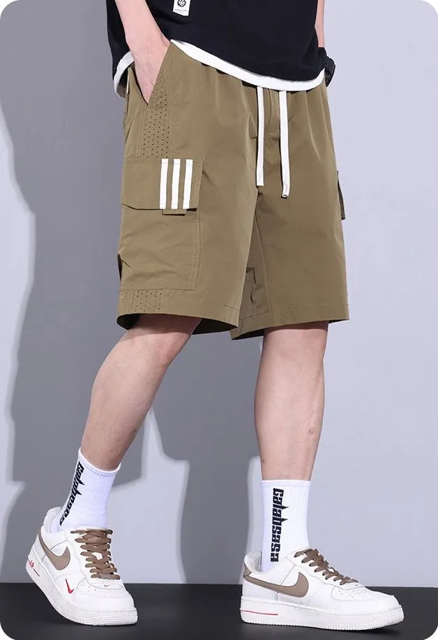 Breathable Quick-Dry Chino Shorts for Men with a Trendy Style