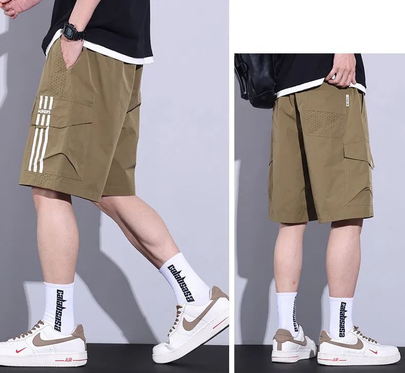 Breathable Quick-Dry Chino Shorts for Men with a Trendy Style