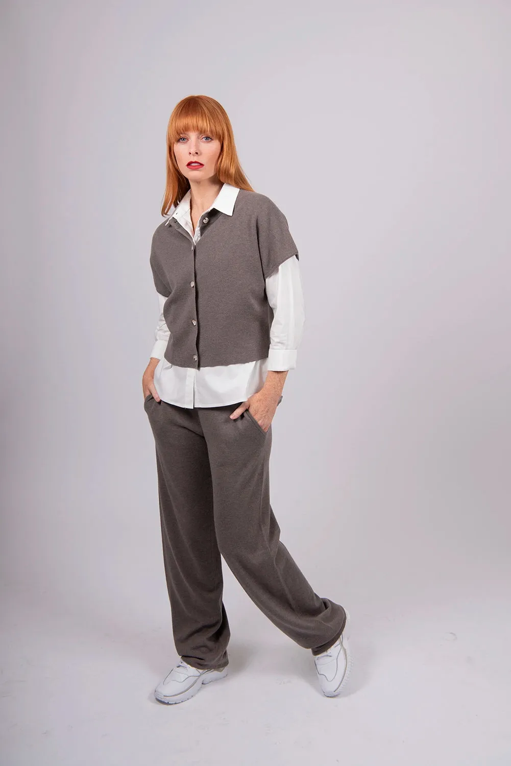 Bridge & Lord Cropped Dolman Vest BL5605