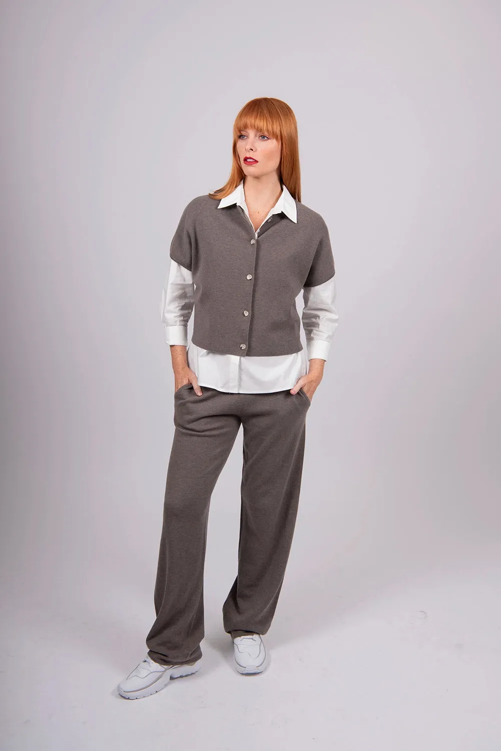 Bridge & Lord Cropped Dolman Vest BL5605