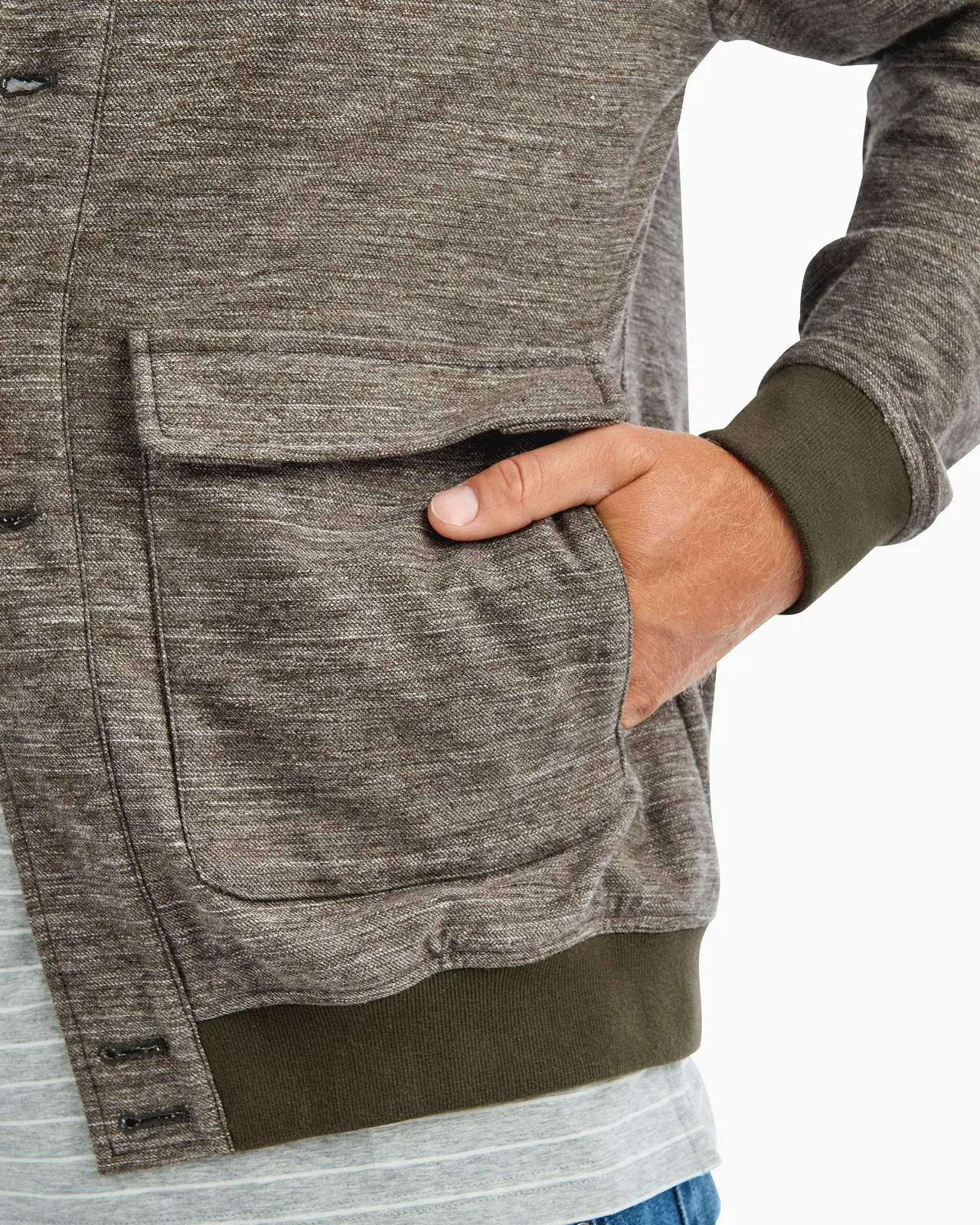 Bronson Button Jacket- Pine