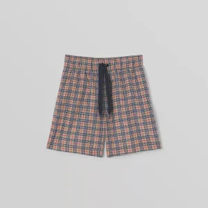 Burberry Check Swim Shorts