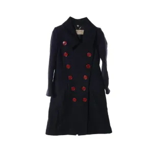 Burberry Wool Outerwear Navy UK6 US4