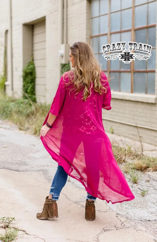 BURGUNDY DUSTER