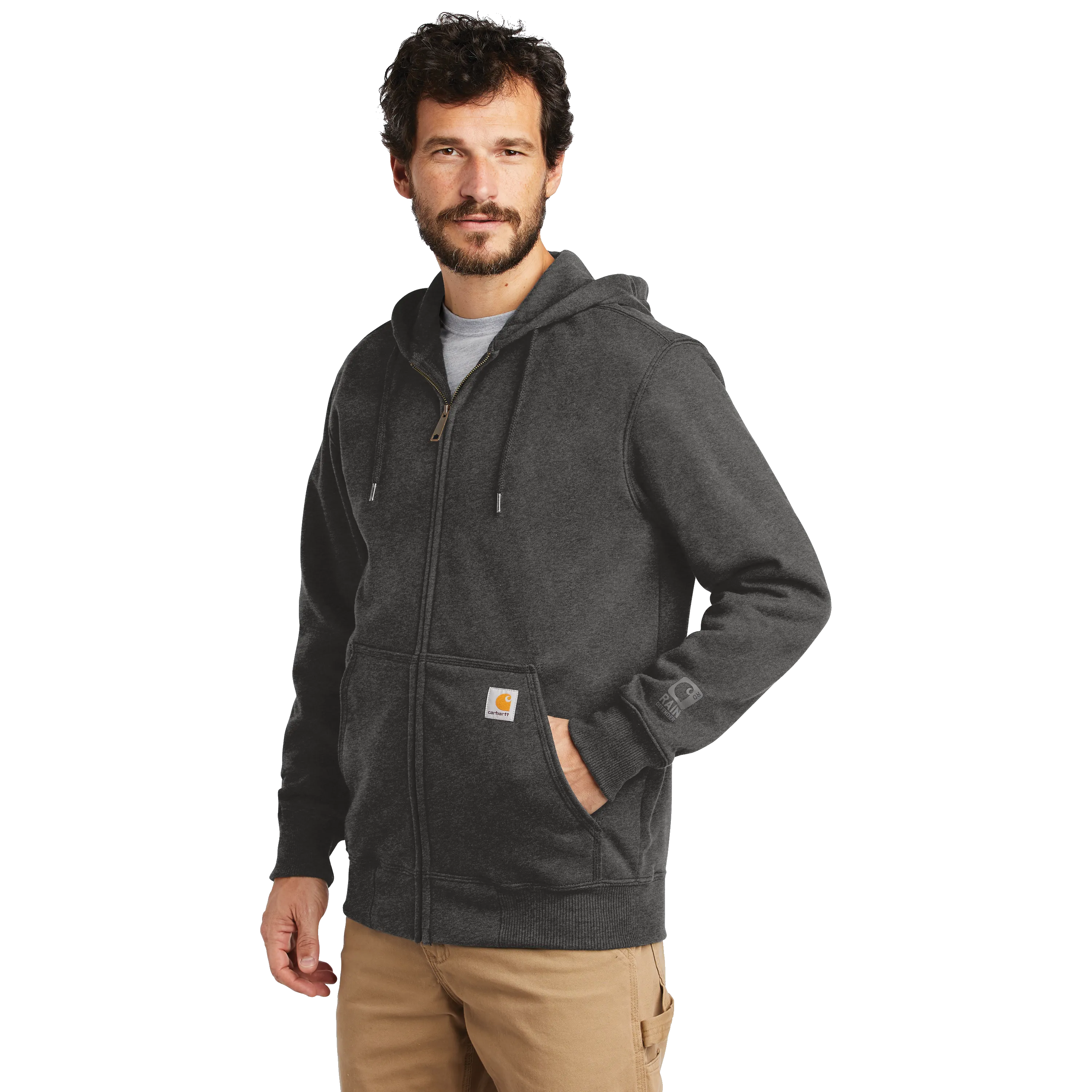 C1968 Mens Paxton Hooded Full Zip Sweatshirt
