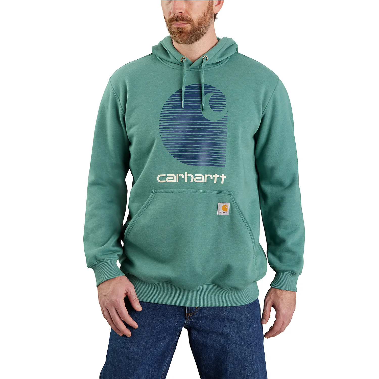 Carhartt Rain Defender Logo Sweatshirt - 105431 L05