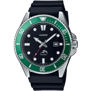 Casio Sport Dive Green Black MDV106B-1A3