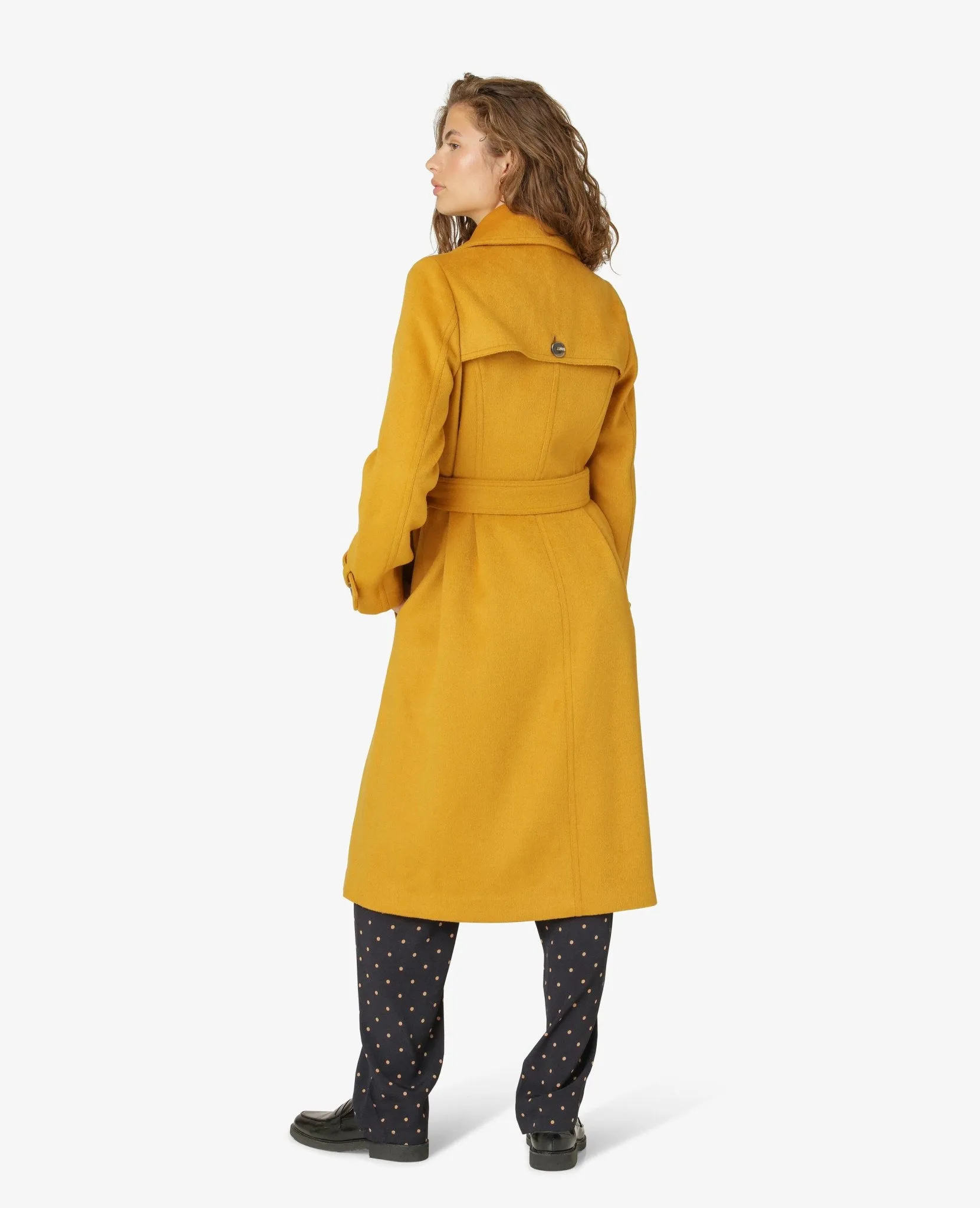 CECILIANN WOOL MIX COAT