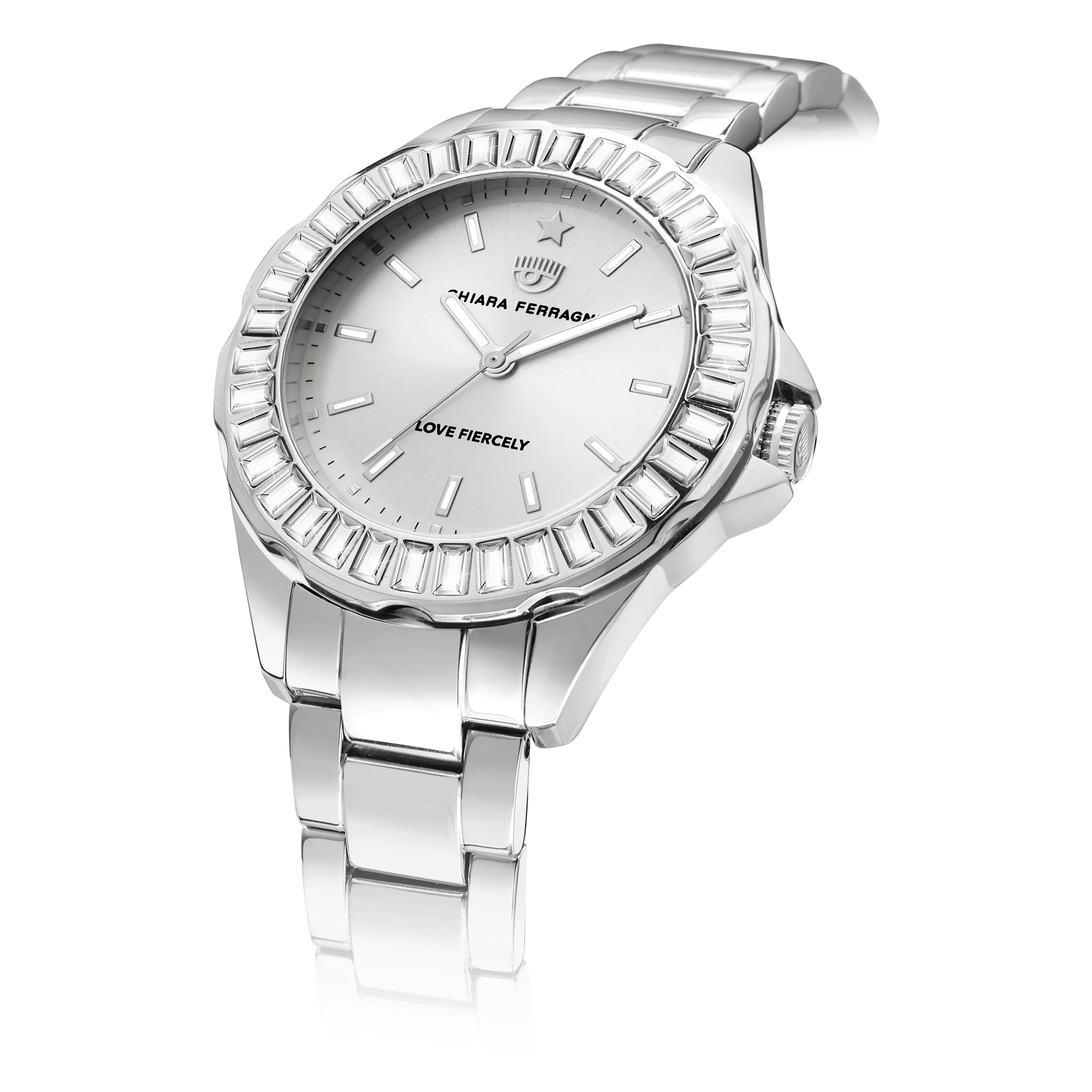 Chiara Ferragni Sport Silver 36mm Watch