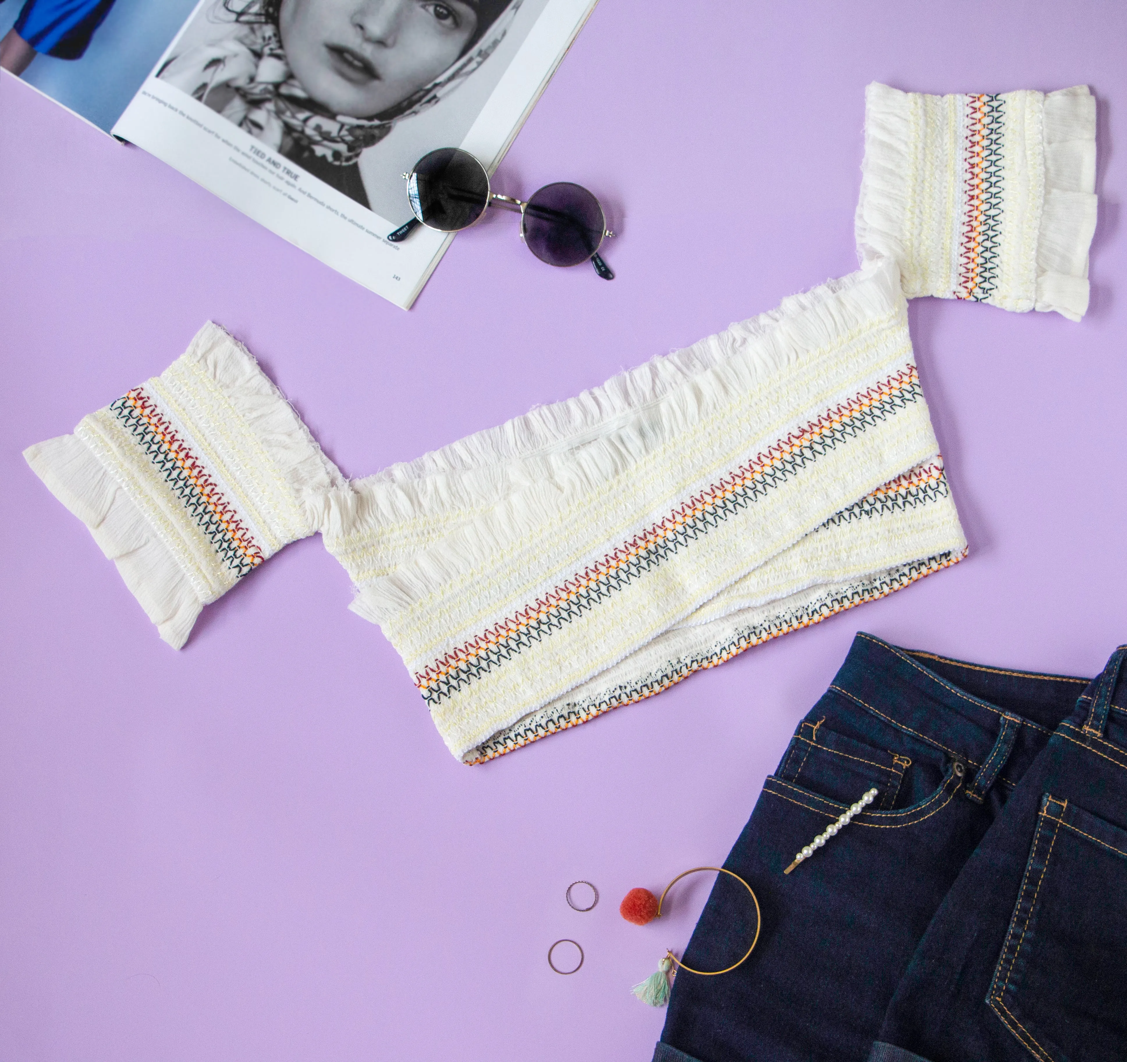 Chic Moments Crop Top