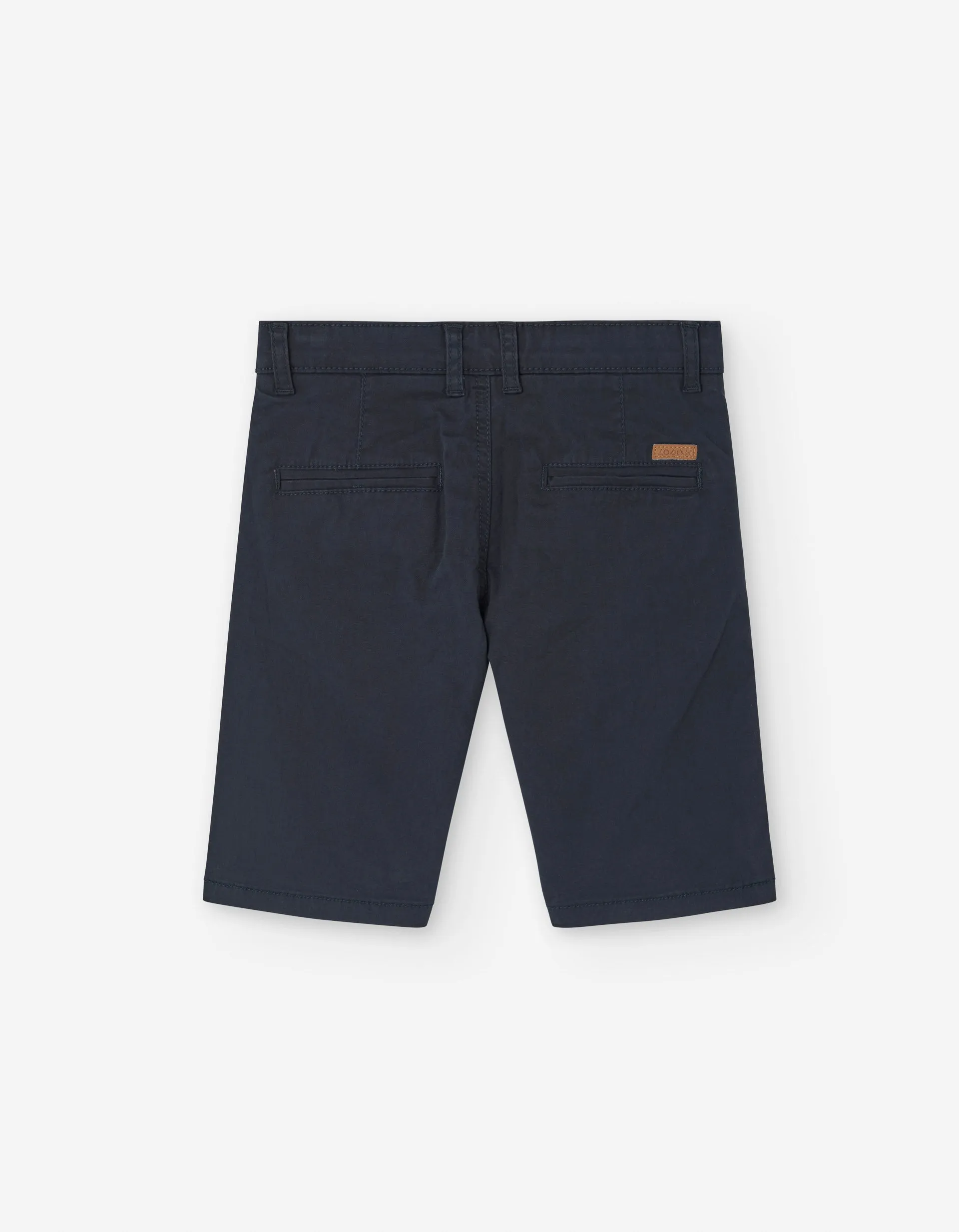 Chino Twill Shorts for Boys, Dark Blue