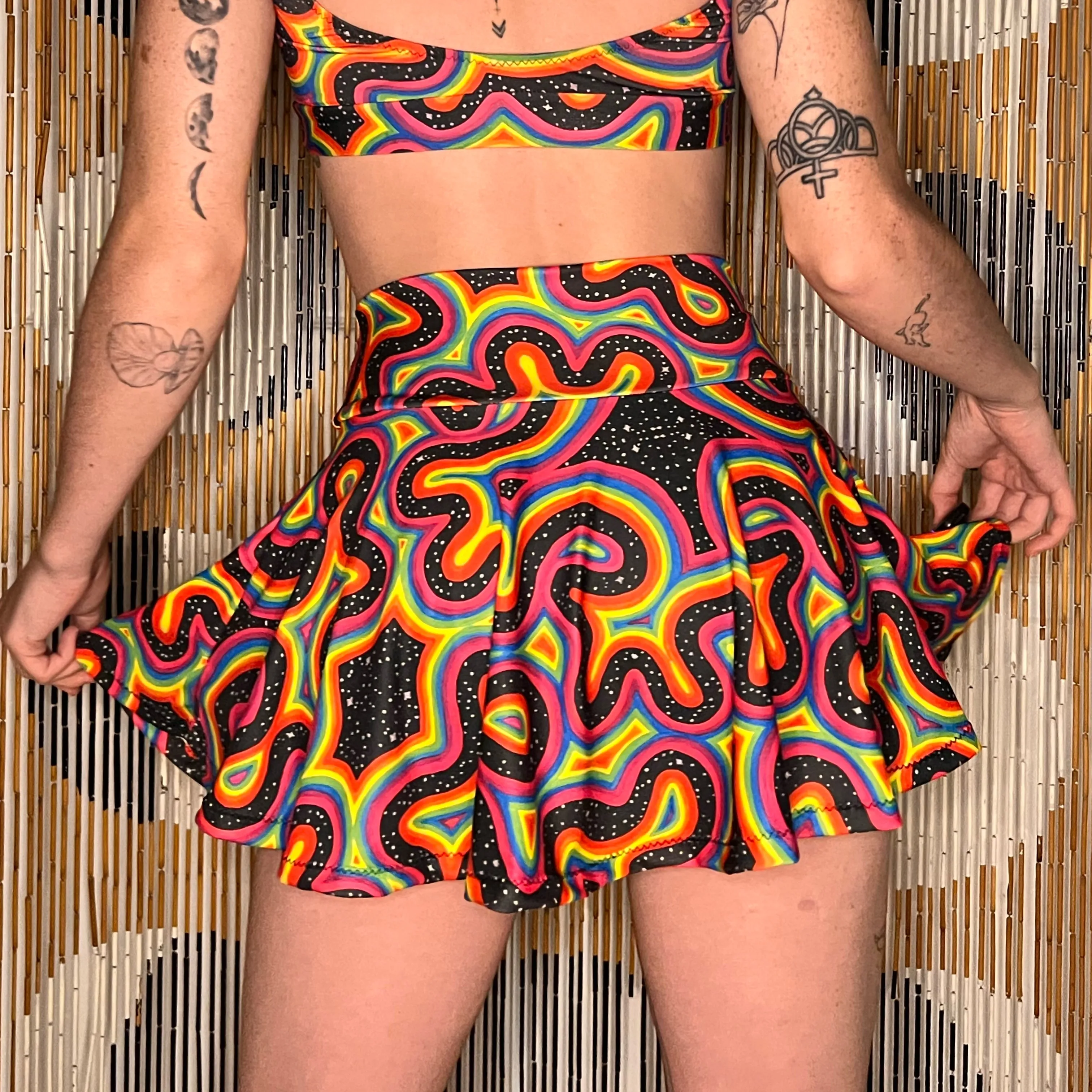 Choose A Design: Skater Skort [2 Hidden pockets] (Custom Handmade Order)