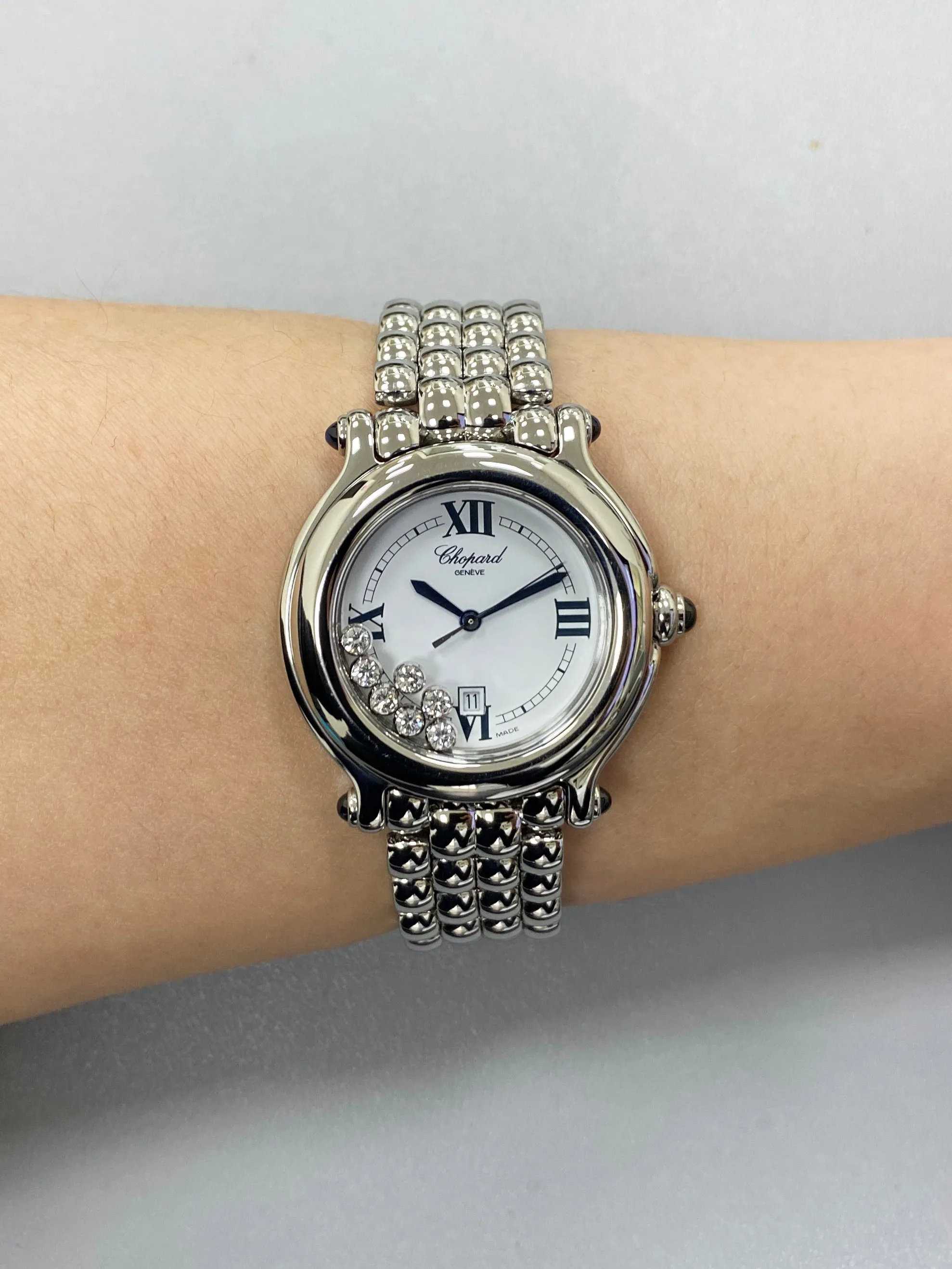 Chopard Happy Sport 27/8236-23 Floating Diamonds Ladies Watch