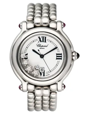 Chopard Happy Sport 27/8236-23 White Dial Ladies Watch