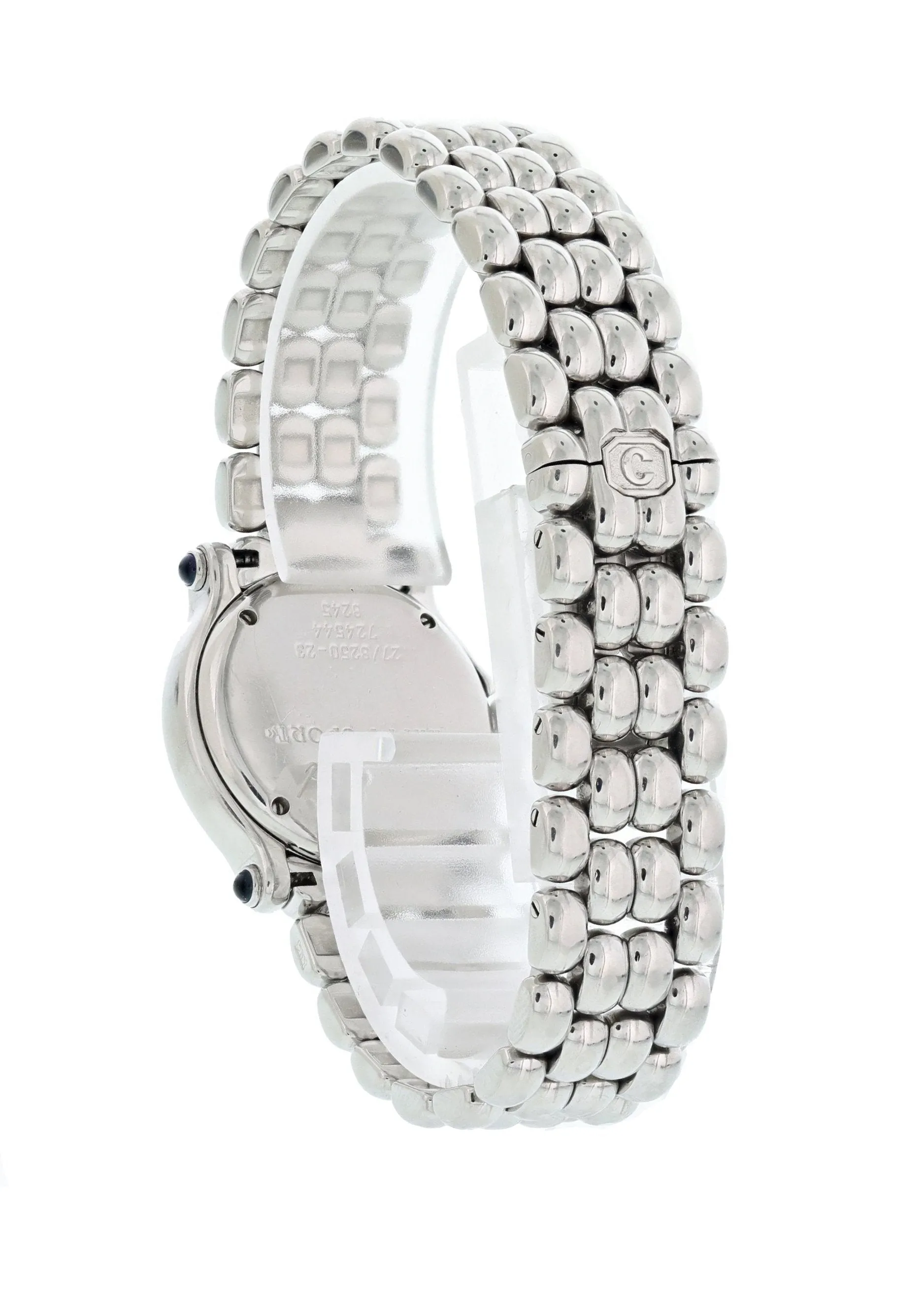 Chopard Happy Sport 27/8250-23 Stainless Steel 8245 Floating Diamonds Ladies Watch With Papers