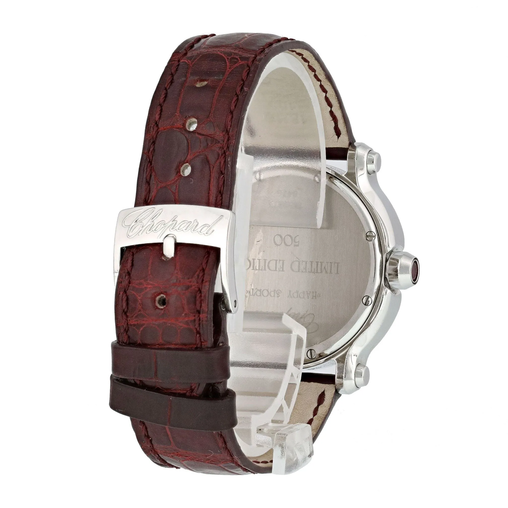 Chopard Happy Sport Happy Heart 278475-2002 Limited Edition 500 Ladies Watch