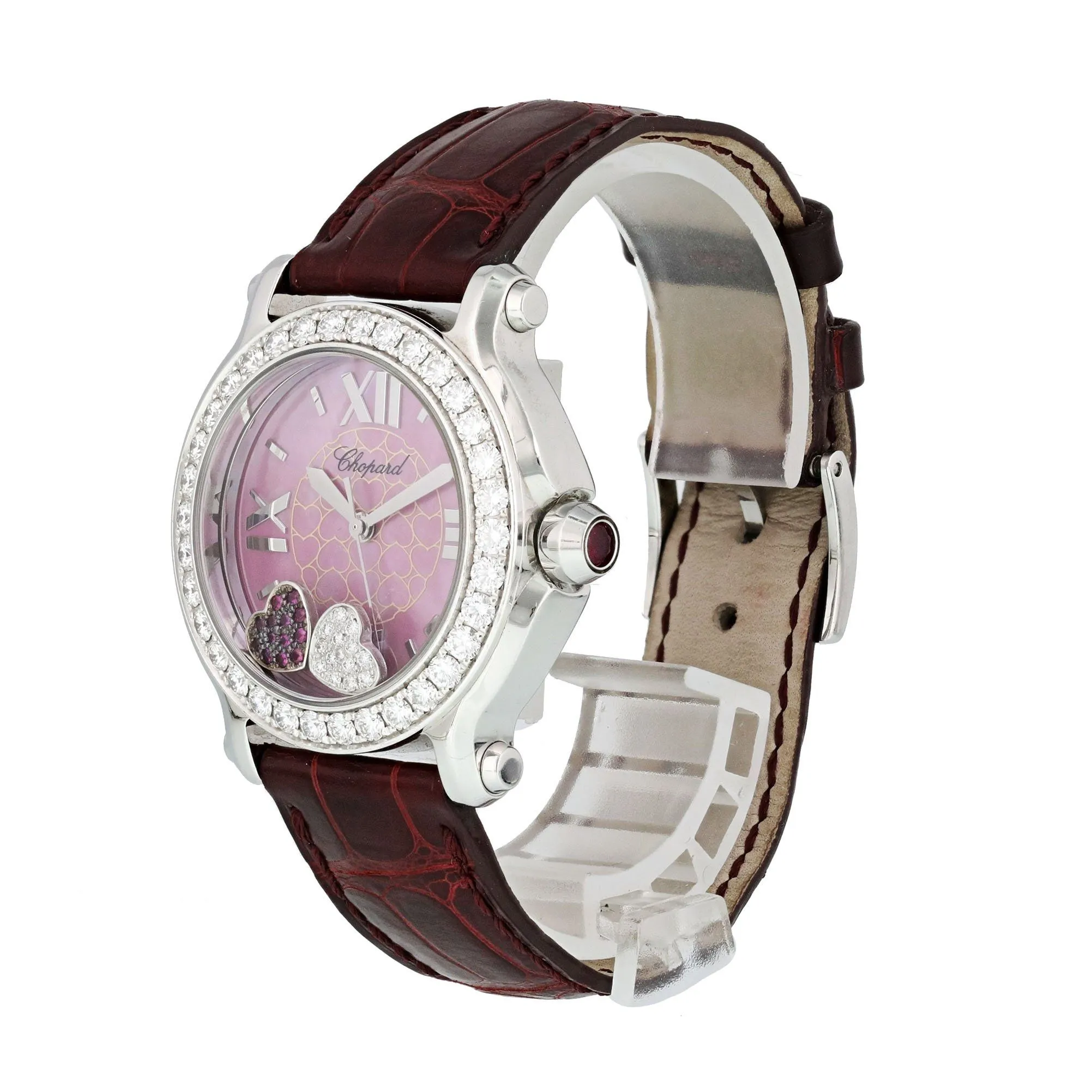 Chopard Happy Sport Happy Heart 278475-2002 Limited Edition 500 Ladies Watch