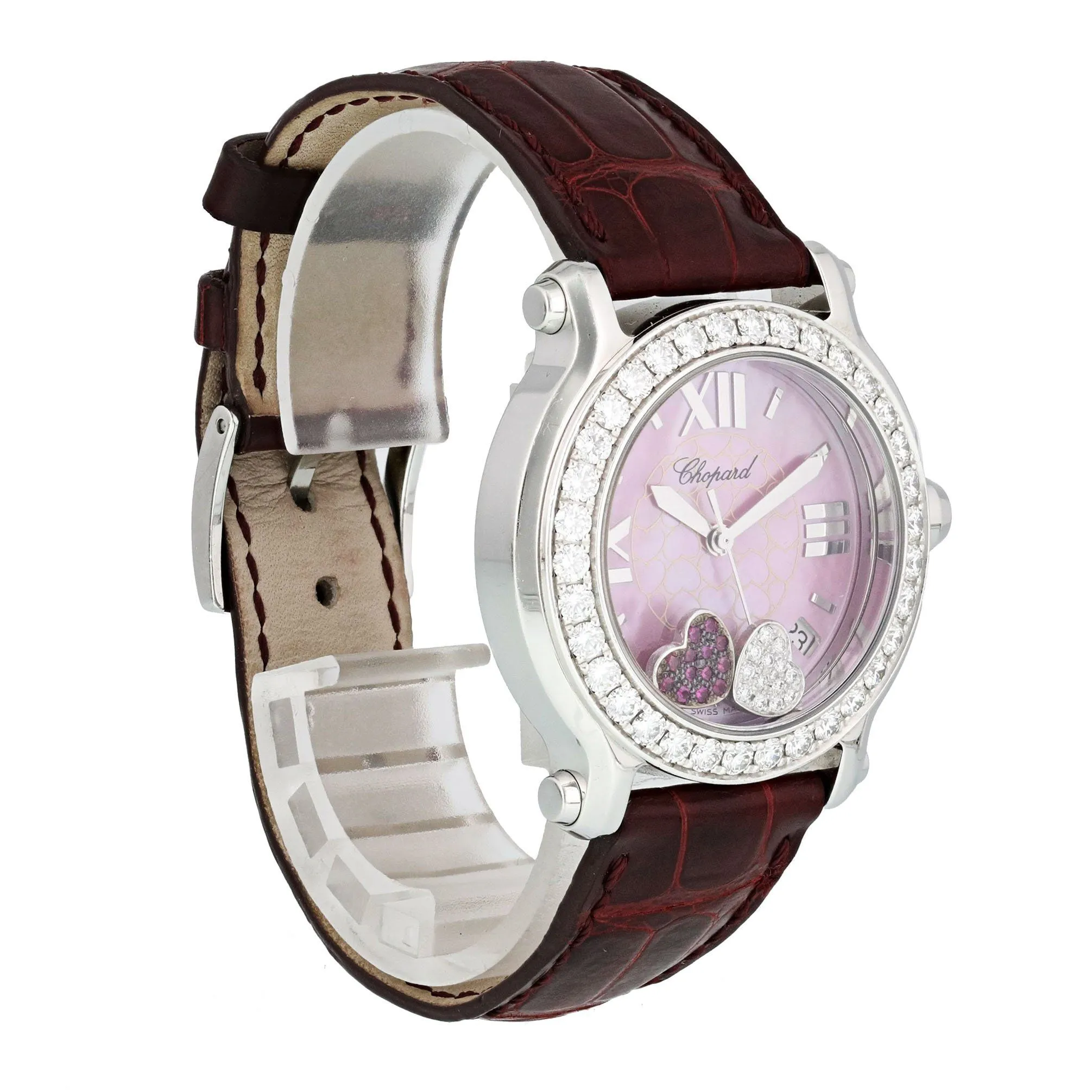 Chopard Happy Sport Happy Heart 278475-2002 Limited Edition 500 Ladies Watch