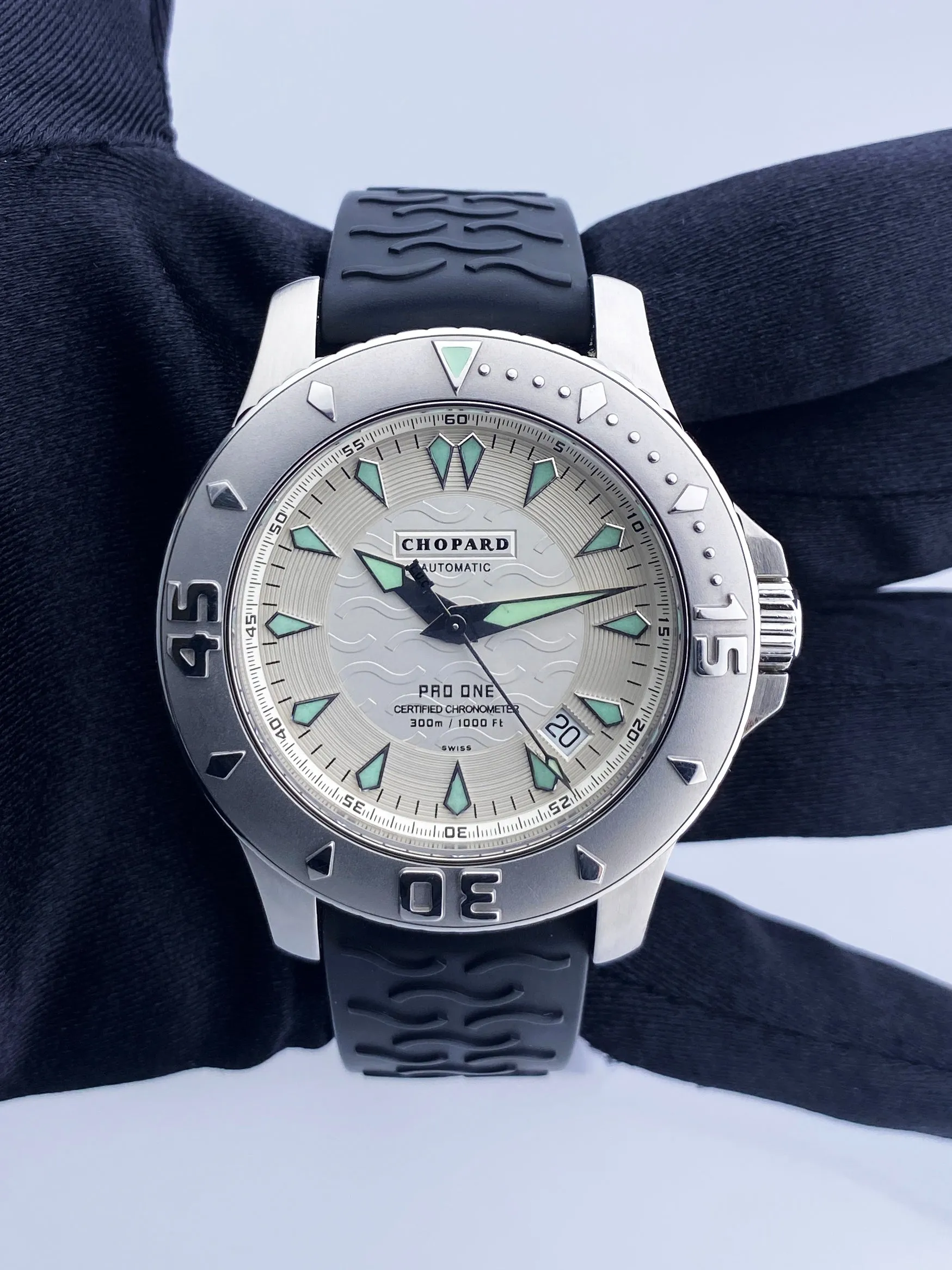 Chopard L.U.C Pro One 8912 Stainless Steel Automatic Men's Watch