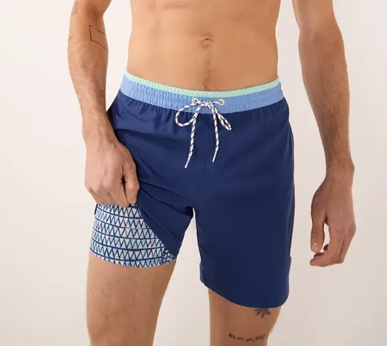 Chubbies The True Blues 7" - Classic LIned Swim Trunk