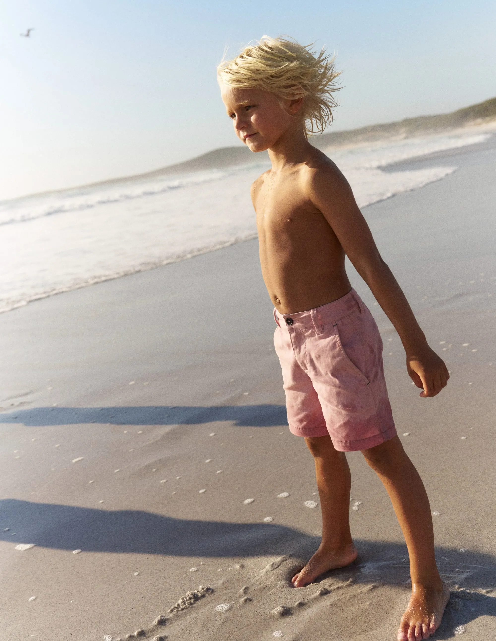Classic Chino Shorts-Vintage Pink