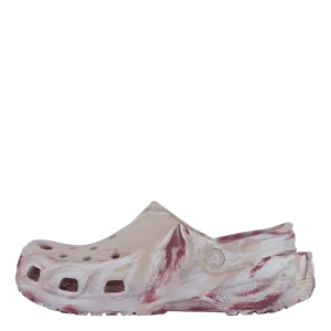 Classic Marbled Clog Qzm Quartz/multi