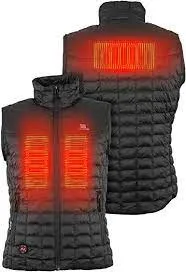 CLMWWMV04-XL-Black FieldSheer Heated Vest - Back Country