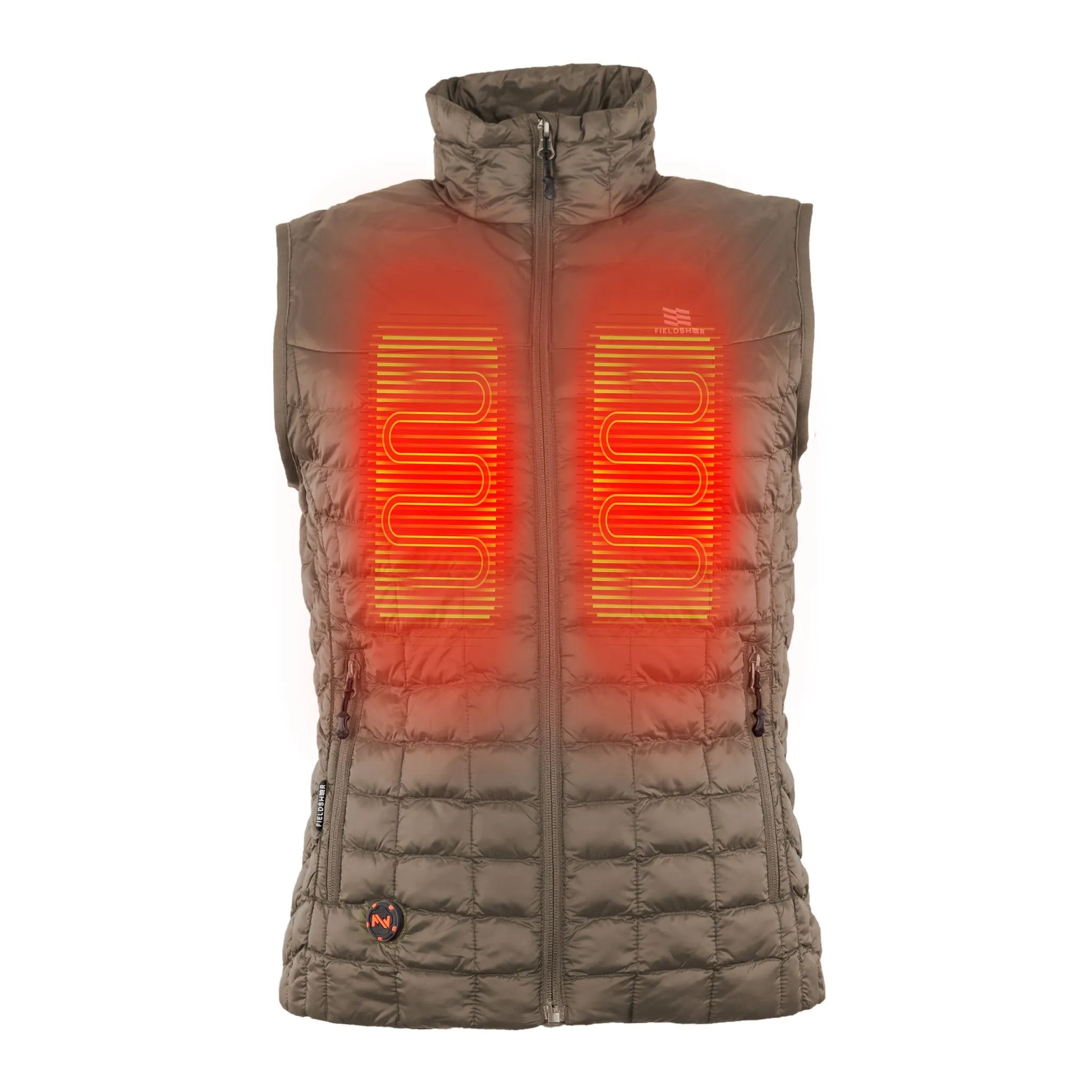 CLMWWV04-XS-Morel FieldSheer Heated Vest - Back Country