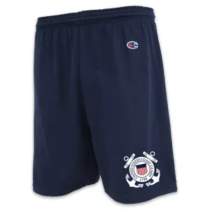 Coast Guard Champion Seal Logo Cotton Short